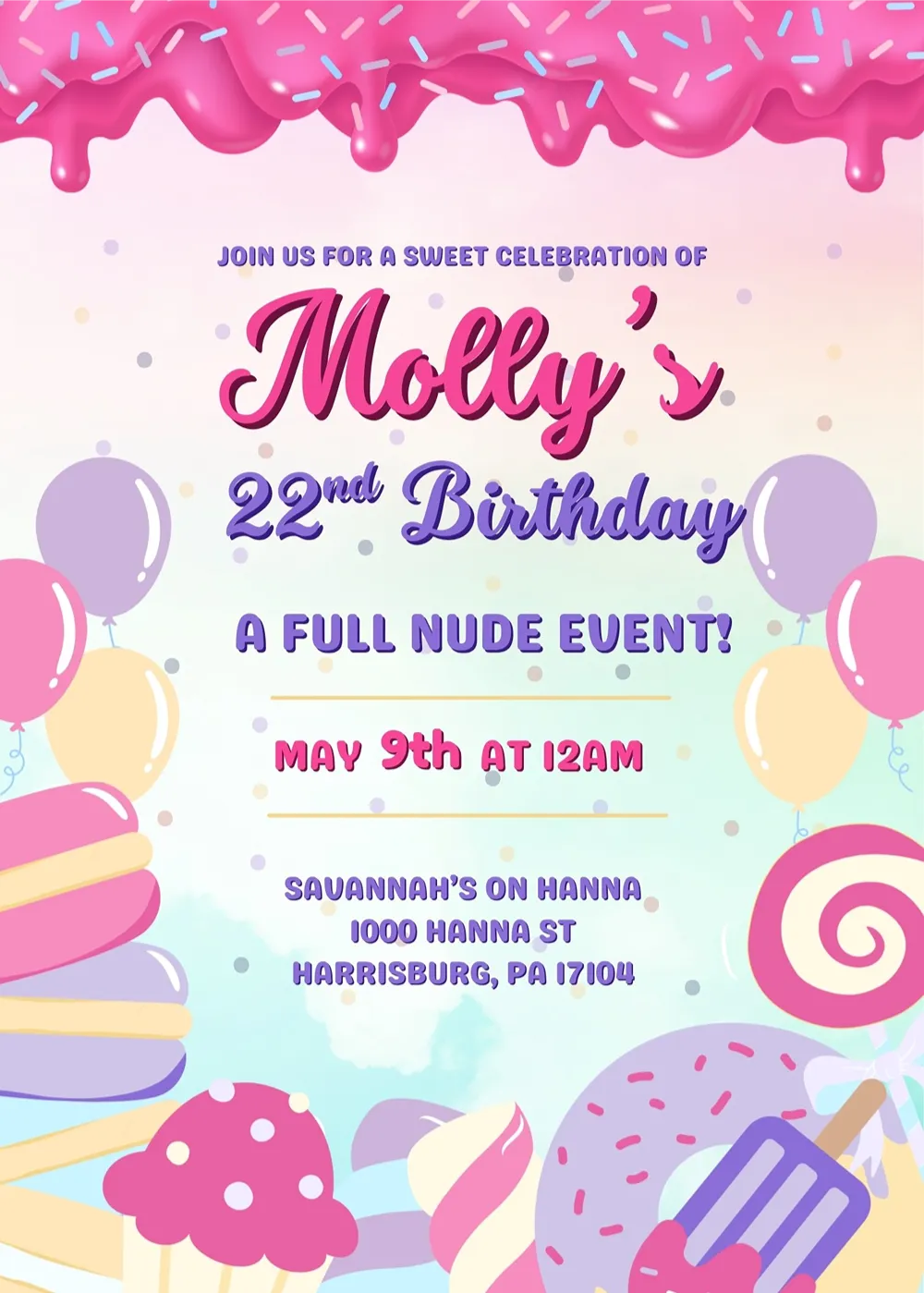 MOLLY'S BIRTHDAY DANCE