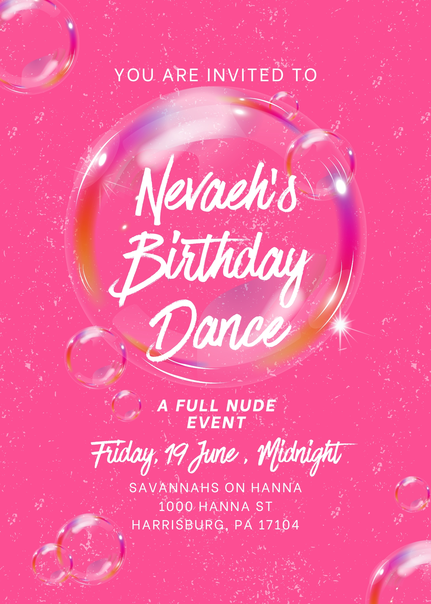 NEVAEH'S BIRTHDAY DANCE