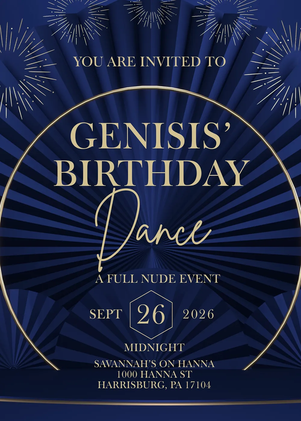 GENESIS' BIRTHDAY DANCE