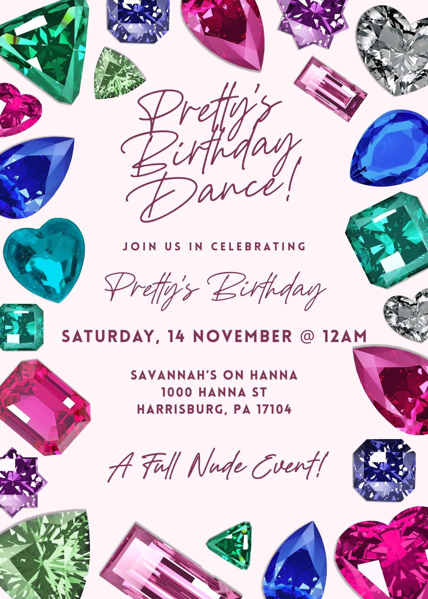 PRETTY'S BIRTHDAY DANCE