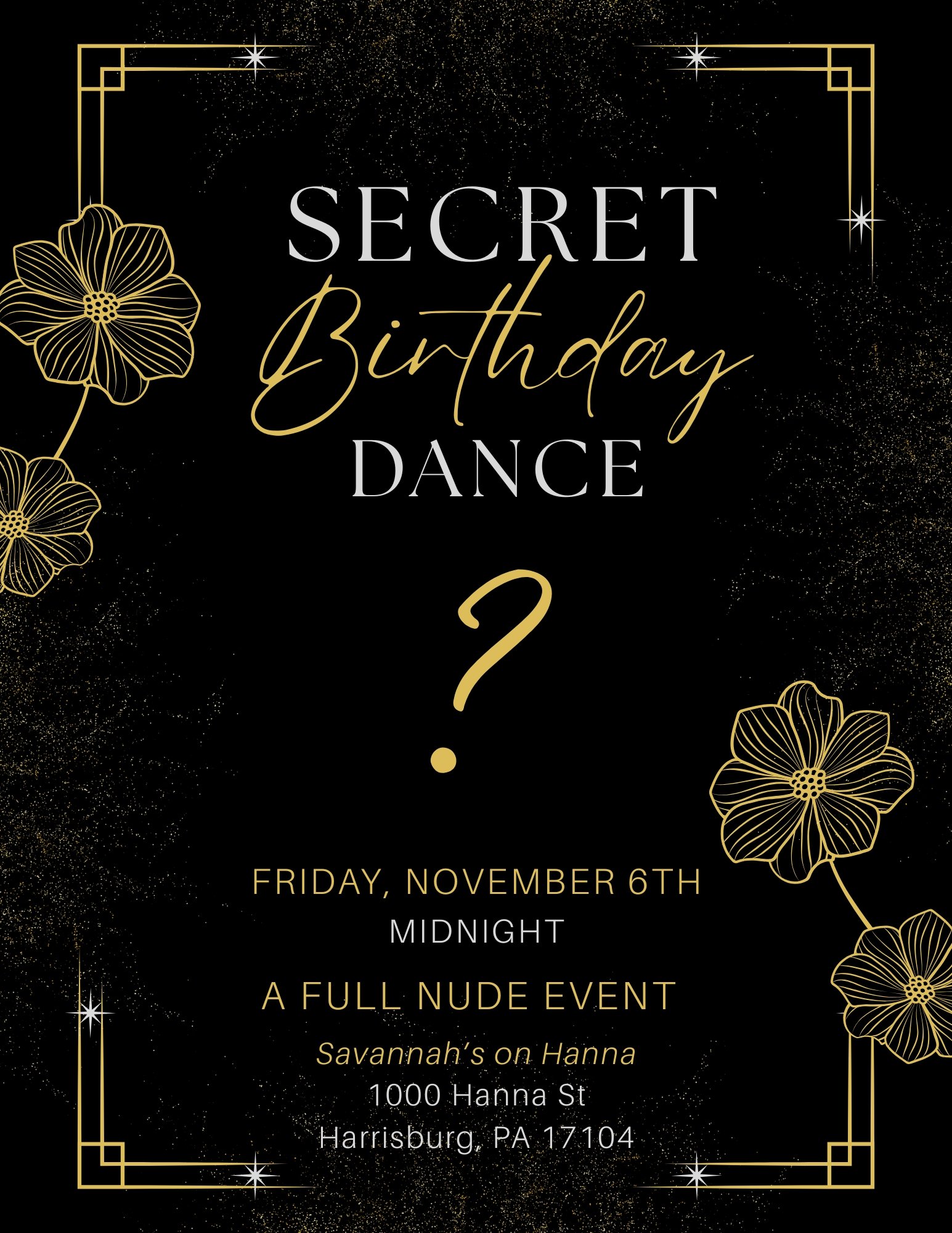 SECRET BIRTHDAY DANCE